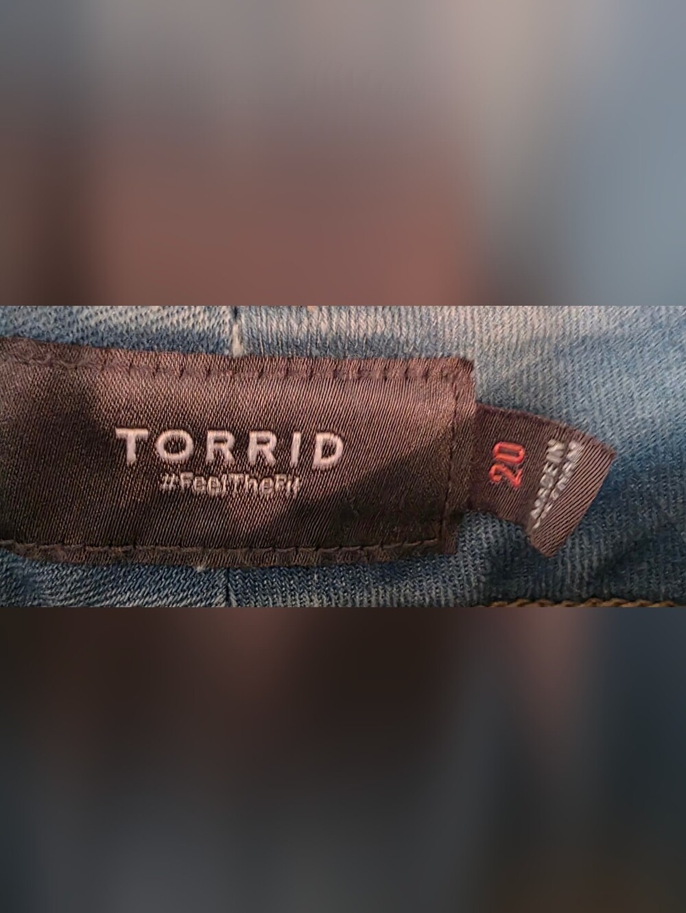 Torrid Light Blue Denim Maxi Skirt - Picture 4 of 4